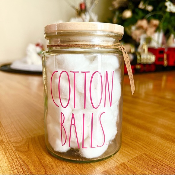 Rae Dunn cotton rounds and balls set - Picture 2 of 6